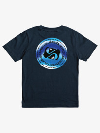 quiksilver, Boy's 8-16 Color Flow T-shirt, NAVY BLAZER (byj0) Colour Flow - T-Shirt for Boys 8-16 AQBZT04257