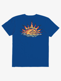 quiksilver, Boy's 8-16 Waves Guardian T-shirt, SNORKEL BLUE (brt0) WAVES GUARDIAN BT0 AQBZT04262