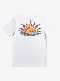 quiksilver, Boy's 8-16 Waves Guardian T-shirt, WHITE (wbb0) WAVES GUARDIAN BT0 AQBZT04262