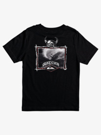 quiksilver, Boy's 8-16 Surfer Oftune T-shirt, BLACK (kvj0) SURFER OF FORTUNE BT0 AQBZT04266