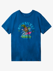 quiksilver, HI PINEAPPLE BEACH YOUTH, SNORKEL BLUE (brt0) HI PINEAPPLE BEACH YOUTH AQBZT04303