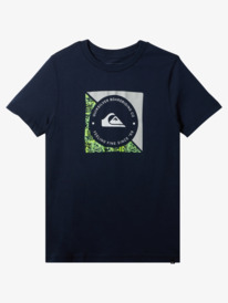quiksilver, Boy's 8-16 Boardshort Linked T-Shirt, NAVY BLAZER (byj0) BOARDSHORT LINKED BT0 AQBZT04308