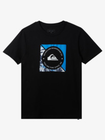 quiksilver, Boy's 8-16 Boardshort Linked T-Shirt, BLACK (kvj0) BOARDSHORT LINKED BT0 AQBZT04308