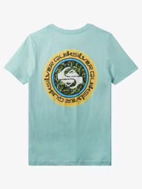 quiksilver, Boy's 8-16 Omni Circle T-Shirt, PASTEL TURQUOISE (bfq0) OMNI CIRCLE BT0 AQBZT04310