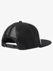 quiksilver, Boy's 8-16 Rat Pack Trucker Hat, WHITE (wbb0) RAT PACK TRUCKER BOY AQKHA03401