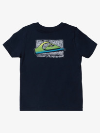 quiksilver, Boy's 2-7 Retro Fade T-shirt, NAVY BLAZER (byj0) RETRO FADE KT0 AQKZT03941