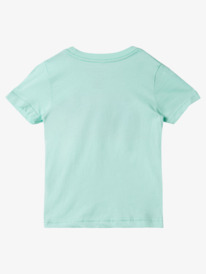 quiksilver, Boy's 2-7 Rad Heritage T-shirt, BEACH GLASS (gcz0) Rad Heritage - T-Shirt for Boys 2-7 AQKZT03944