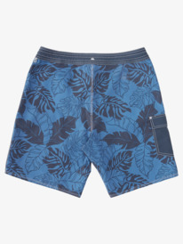 quiksilver, Waterman Throwback Print 2 19" Boardshort pour Homme, ENSIGN BLUE THROWBACK (brd6) Waterman Throwback Print 2 19" - Board Shorts for Men AQMBS03096
