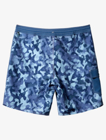 quiksilver, Waterman Throwback Camo 19" - Board Shorts for Men, ENSIGN BLUE THROWBACK (brd6) Waterman Throwback Camo 19" - Board Shorts for Men AQMBS03097