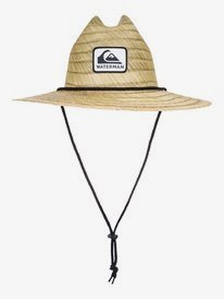 quiksilver, Waterman The Tier Chapeau en paille pour Homme, NATURAL (yef0) Waterman The Tier - Straw Lifeguard Hat for Men AQMHA03129
