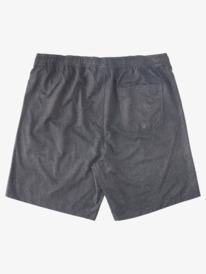 quiksilver, Waterman After Surf Stretch 20" Amphibian Boardshorts, BLACK HEATHER (krph) AFTER SURF STRETCH PRINTVOLLEY AQMJV03083