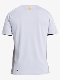quiksilver, Bamboo Check - Short Sleeve UPF 50 Surf T-Shirt for Men, WHITE (wbb0) Bamboo Check - Short Sleeve UPF 50 Surf T-Shirt for Men AQMWR03035