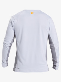 quiksilver, Bamboo Check - Long Sleeve UPF 50 Surf T-Shirt for Men, WHITE (wbb0) Bamboo Check - Long Sleeve UPF 50 Surf T-Shirt for Men AQMWR03036