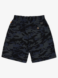 quiksilver, Mens Waterman After Surf 19.5" Elasticated Shorts, BLACK CAMOFLAGE (kvj6) Waterman After Surf 19.5" - Elasticated Shorts for Men AQMWS03102