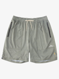 quiksilver, Waterman Scout Zipper Amphibian 20" Boardshorts, DUSTY OLIVE (gpb0) Scout - Amphibian Board Shorts for Men AQMWS03111