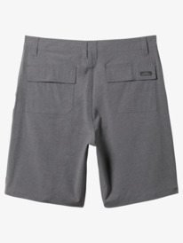 quiksilver, Waterman Backwater 20" Amphibian Boardshorts, SHARKSKIN (skg0) BACKWATER 2 AMPHIBIAN AQMWS03112