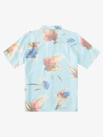 quiksilver, Waterman Rainbow Floral Short Sleeve Shirt, AQUATIC RAINBOW FLORAL (bfm6) RAINBOW FLORAL AQMWT03388