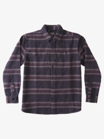 quiksilver, HORIZONTAL RIDGE FLANNEL, BLACK HORIZONTAL RIDGE (kvj1) HORIZONTAL RIDGE FLANNEL AQMWT03433