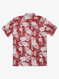 quiksilver, Waterman Holiday Time Short Sleeve Shirt, ROSEWOOD HOLIDAY TIME (rra6) HOLIDAY TIME AQMWT03437