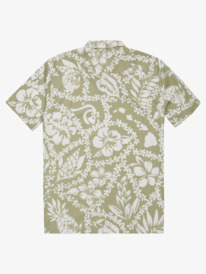 quiksilver, Waterman Arrival Lei Short Sleeve Shirt, TEA ARRIVAL LEI (ghe6) ARRIVAL LEI AQMWT03440