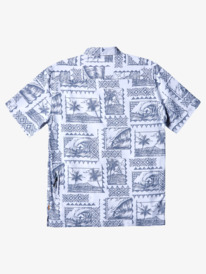 quiksilver, Waterman Kailua Cruiser Technical Short Sleeve UPF 50 Surf Shirt, GRAY BLUE KAILUA (bnd6) Kailua Cruiser - Technical Short Sleeve Surf Shirt for Men AQMWT03467