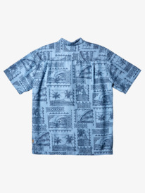 quiksilver, Surf Trippers - Short Sleeve Shirt for Men, DUSK BLUE SURF TRIPPERS (bhc6) Surf Trippers - Short Sleeve Shirt for Men AQMWT03475