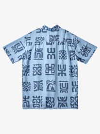 quiksilver, Waterman Channel Paddle Short Sleeve Shirt, DUSK BLUE CHANNEL PADDLE (bhc6) Channel Paddle - Short Sleeve Shirt for Men AQMWT03477