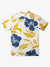 quiksilver, Waterman Big Charmer Short Sleeve Shirt, ANTIQUE WHITE BIG CHARMER (wcl6) BIG CHARMER AQMWT03484