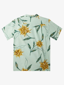 quiksilver, Waterman Perfect Bloom Short Sleeve Shirt, SUBTLE GREEN PERFECT BLOOM (gdg6) PERFECT BLOOM AQMWT03486