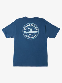quiksilver, Waterman QS Outboarder T-shirt pour Homme, ENSIGN BLUE (brd0) Waterman QS Outboarder - T-Shirt for Men AQMZT03604