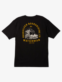quiksilver, Waterman Eastern Seas T-Shirt, BLACK (kvj0) EASTERN SEAS QMT0 AQMZT03606