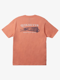 quiksilver, Waterman Get Jiggy T-Shirt, PEACH PINK (mgk0) Waterman Get Jiggy - T-Shirt for Men AQMZT03614