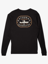 quiksilver, Power Trip - Long Sleeve T-Shirt for Men, BLACK (kvj0) Power Trip - Long Sleeve T-Shirt for Men AQMZT03628