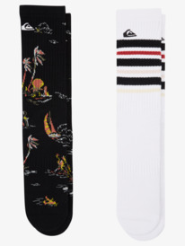 2 Pack Jacquard - Crew Socks  AQYAA03296
