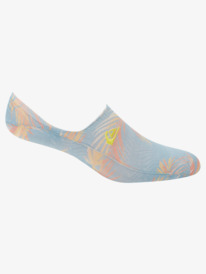quiksilver, Ripped Up Pack de 3 chaussettes invisibles pour Homme, SKY BLUE RIPPED UP (bgc6) 3PK QK RIPPED UP FB NO SHOW AQYAA03377
