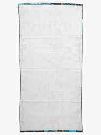 quiksilver, Blank Canvas Gregg Kaplan Serviette de plage, BLACK (kvj0) Blank Canvas Gregg Kaplan - Beach Towel AQYAA03384