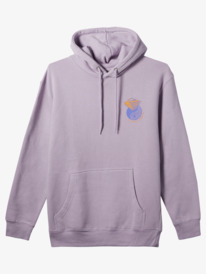 quiksilver, E Qs Rockin - Long Sleeve Pullover Hoodie for Men, PASTEL LILAC (pfm0) E Qs Rockin - Long Sleeve Pullover Hoodie for Men AQYFT03385