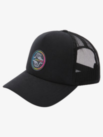 quiksilver, Groundswell - Trucker Cap for Men, BLACK (kvj0) Groundswell - Trucker Cap for Men AQYHA05227