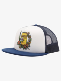 quiksilver, Quiksilver x Pacifico Point Break Trucker Hat, WHITE (wbb0) Point Break - Trucker Cap for Men AQYHA05364