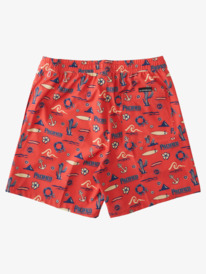 quiksilver, Quiksilver X Pacifico 17" Volleys, RED PACIFICO QUIKSILVER VOLLEY (mkz6) Pacifico 17" - Swim Shorts for Men AQYJV03118