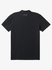 quiksilver, Stripe Lite - Short Sleeve Polo Shirt for Men, BLACK STRIPEDLITE1 (kvj3) Stripe Lite - Short Sleeve Polo Shirt for Men AQYKT03100