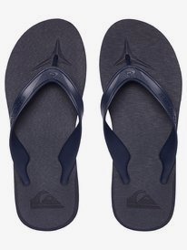 quiksilver, Carver Deluxe - Teenslippers voor Heren, BLUE/BLUE/BLUE (xbbb) Carver Deluxe - Flip-Flops for Men AQYL100678