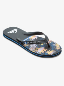 quiksilver, Molokai Division Tongs pour Homme, BLACK 1 (kvj1) Molokai Division - Flip Flops for Men AQYL100861