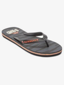 quiksilver, Molokai G-Land - Tongs pour Homme, BLACK/GREY/BLACK (xksk) Molokai G-Land - Flip-Flops for Men AQYL101190