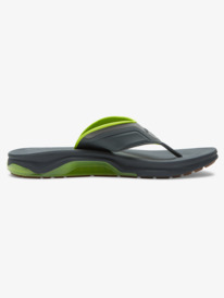 quiksilver, Mathodic Recovery - Sandalias para Hombre, GREY/BLACK/GREEN (xskg) Mathodic Recovery - Sandals for Men AQYL101250