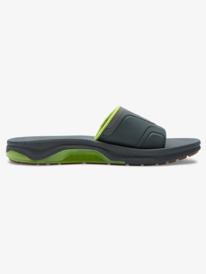 quiksilver, Mathodic Recovery - Instappers voor Heren, GREY 1 (syj1) Mathodic Recovery - Slider Sandals for Men AQYL101299