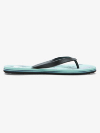 quiksilver, Molokai Air Flow - Teenslippers voor Heren, BLACK/GREEN/GREY (xkgs) Molokai Air Flow - Flip-Flops for Men AQYL101318