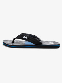 quiksilver, Molokai Layback Sandales pour Homme, BLACK/BLACK/GREY (xkks) Molokai Layback - Sandals for Men AQYL101339
