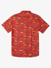 quiksilver, Quiksilver x Pacifico Short Sleeve Shirt, RED PACIFICO QUIKSILVER (mkz6) Pacifico - Short Sleeve Shirt for Men AQYWT03282