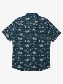 quiksilver, HI Lost At Sea - Short Sleeve Shirt for Men, MIDNIGHT NAVY (bsl0) HI Lost At Sea - Short Sleeve Shirt for Men AQYWT03295